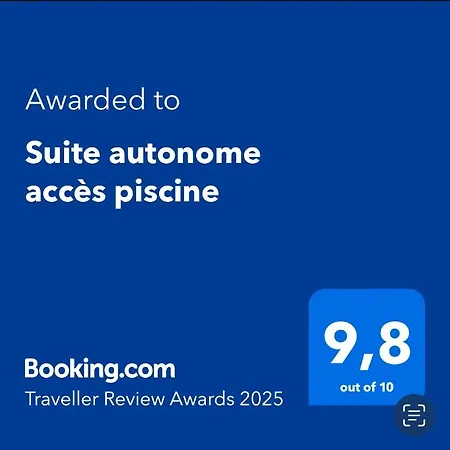 Autonome Acces Piscine Rum i privatbostad Ollioules